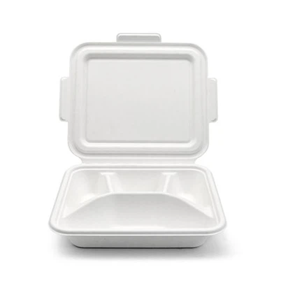 Ladica za papir od šećerne trske za hranu